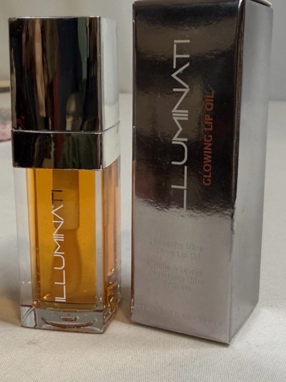 Glowing Lip Oil — Hydrating Shine - Sunset